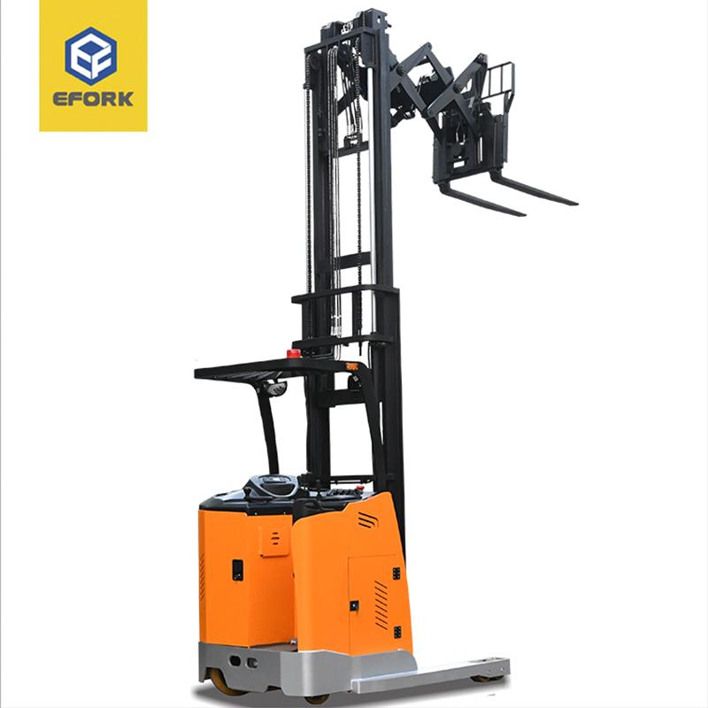 Fornecedor China Scissor Fork Double Deep Reach Truck