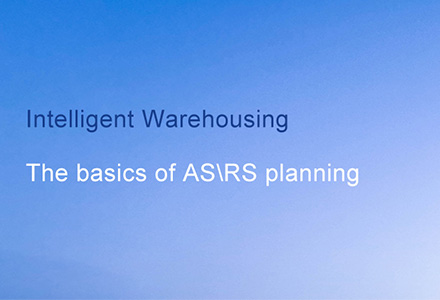 Armazenagem Inteligente - Base de Planejamento AS\RS